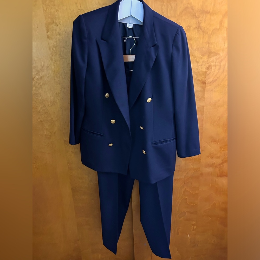 VTG Pendleton Pantsuit Navy